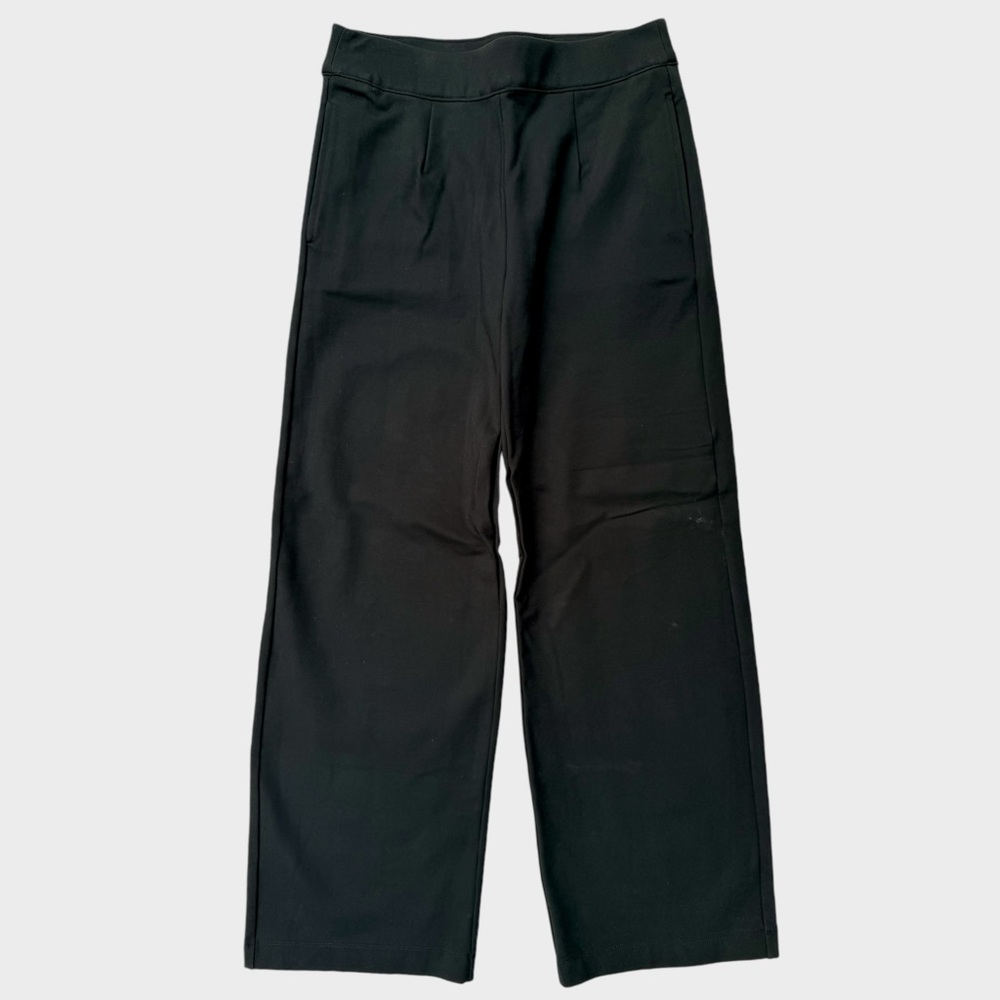 Soft Surroundings Soft Essential Ponte Wide Leg Pants Size S